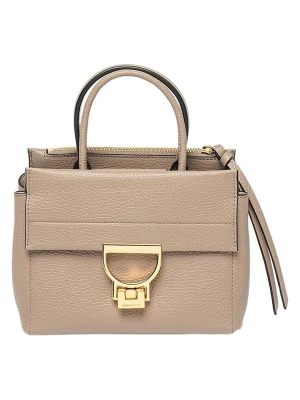 COCCINELLE Skórzana torebka w kolorze beżowym - 24 x 19 x 14 cm rozmiar: onesize