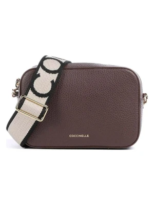 COCCINELLE Skórzana torebka w kolorze brązowym - 19 x 13 x 6 cm rozmiar: onesize