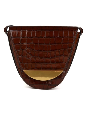 COCCINELLE Skórzana torebka w kolorze brązowym - 21 x 24 x 7 cm rozmiar: onesize