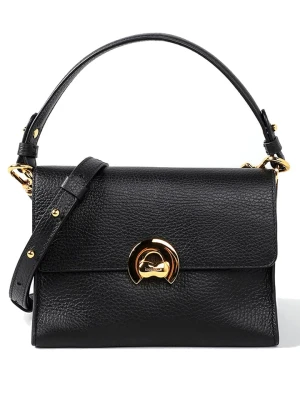 COCCINELLE Skórzana torebka w kolorze czarnym - 19 x 14 cm rozmiar: onesize