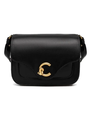 COCCINELLE Skórzana torebka w kolorze czarnym - 21 x 15 x 9 cm rozmiar: onesize