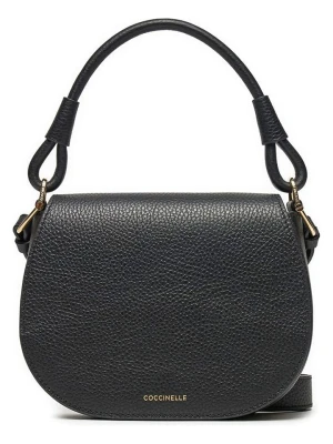 COCCINELLE Skórzana torebka w kolorze czarnym - 21 x 16 x 6 cm rozmiar: onesize