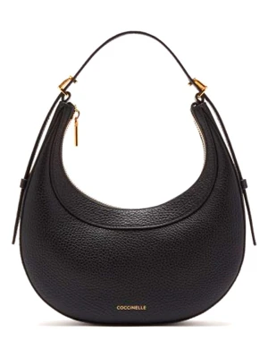 COCCINELLE Skórzana torebka w kolorze czarnym - 23, 5 x 12, 5 x 5, 5 cm rozmiar: onesize