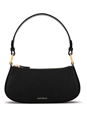 COCCINELLE Skórzana torebka w kolorze czarnym - 23 x 11, 5 x 4 cm rozmiar: onesize