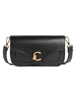 COCCINELLE Skórzana torebka w kolorze czarnym - 26 x 14 x 7 cm rozmiar: onesize
