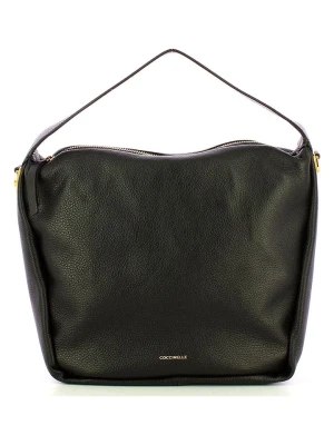 COCCINELLE Skórzana torebka w kolorze czarnym - 27 x 30 x 17 cm rozmiar: onesize