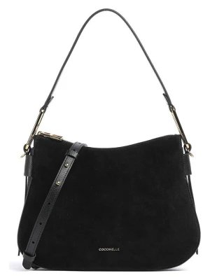 COCCINELLE Skórzana torebka w kolorze czarnym - 30 x 21 x 9 cm rozmiar: onesize