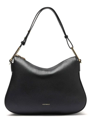 COCCINELLE Skórzana torebka w kolorze czarnym - 36 x 24 x 11 cm rozmiar: onesize