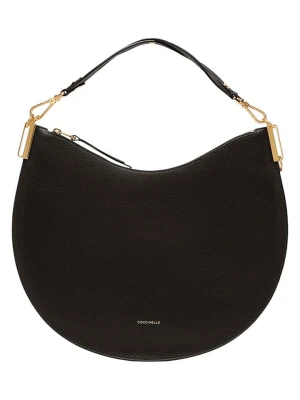 COCCINELLE Skórzana torebka w kolorze czarnym - 38 x 26 x 5 cm rozmiar: onesize