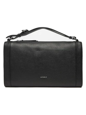 COCCINELLE Skórzana torebka w kolorze czarnym - 39 x 26 x 6 cm rozmiar: onesize
