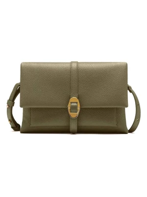 COCCINELLE Skórzana torebka w kolorze khaki - 24 x 17 x 10 cm rozmiar: onesize