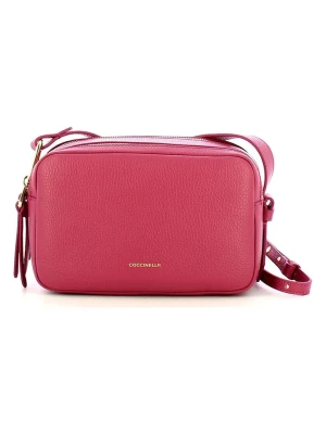 COCCINELLE Skórzana torebka w kolorze różowym - 21,5 x 14 x 8,5 cm rozmiar: onesize