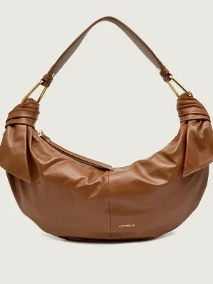 Coccinelle Skórzane hobo FUROSHIKI