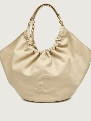 Coccinelle Skórzane hobo SMASH