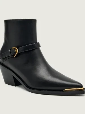 Coccinelle Skórzane kowbojki Connie