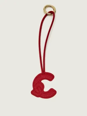 Coccinelle Skórzany brelok C-ME