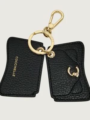 Coccinelle Skórzany brelok C-ME