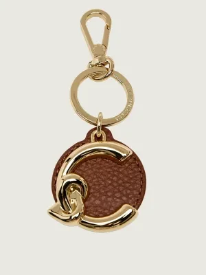 Coccinelle Skórzany brelok C-ME