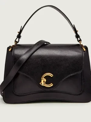 Coccinelle Skórzany kuferek C-ME