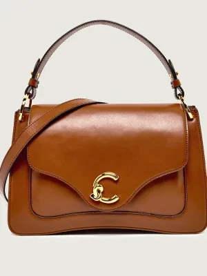 Coccinelle Skórzany kuferek C-ME