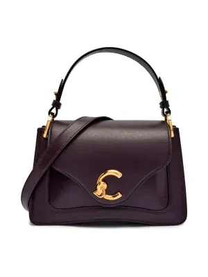 Coccinelle Skórzany kuferek C-ME CALF COCKER