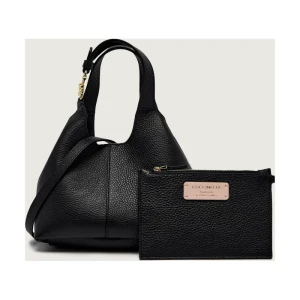 Coccinelle Skórzany kuferek + saszetka C-Easy