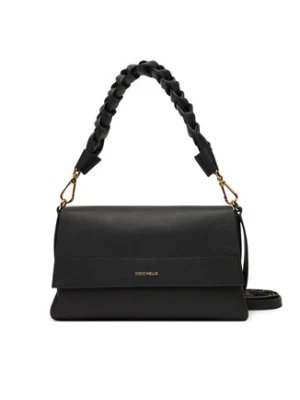 Coccinelle Torba BOHEME GRANA DOUBLE Czarny