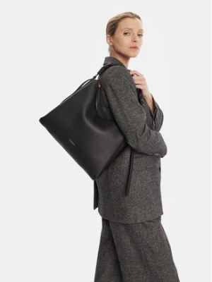Coccinelle Torba BOHEME GRANA DOUBLE Czarny