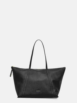 Coccinelle torba skórzana NORY kolor czarny E1 U45 11 01 01