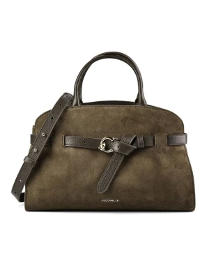 Coccinelle Torebka TLB Coccinellesabine Suede Bi E1 TLB 18 04 01 Khaki
