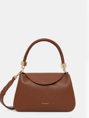 Coccinelle torebka crossbody damska skórzana brązowy