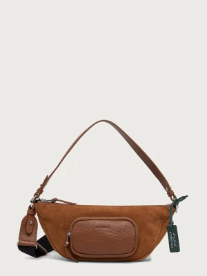 Coccinelle torebka crossbody damska skórzana brązowy