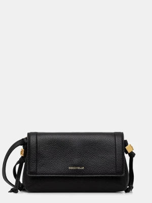 Coccinelle torebka crossbody damska skórzana czarny