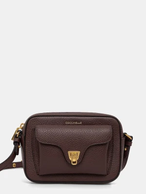 Coccinelle torebka crossbody damska skórzana czerwony