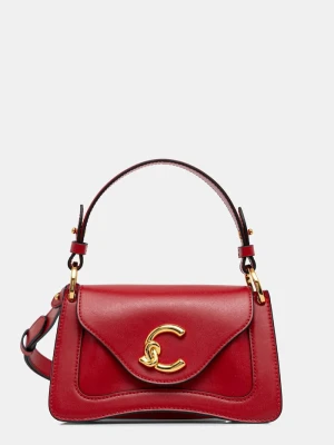 Coccinelle torebka crossbody damska skórzana czerwony
