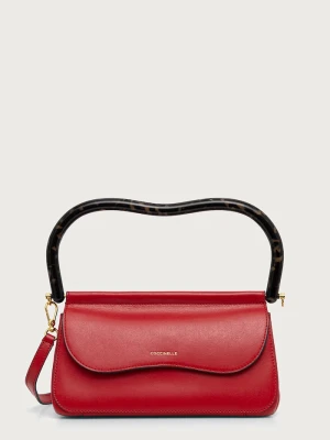 Coccinelle torebka crossbody damska skórzana czerwony