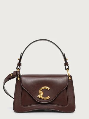 Coccinelle torebka crossbody damska skórzana czerwony