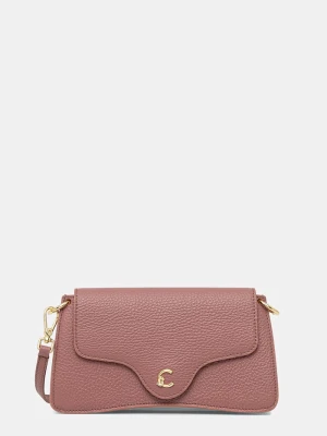 Coccinelle torebka crossbody damska skórzana różowy