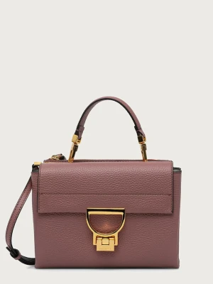 Coccinelle torebka crossbody damska skórzana różowy