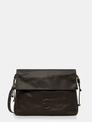 Coccinelle torebka crossbody damska skórzana zielony