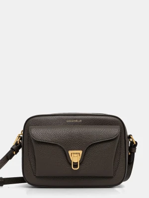 Coccinelle torebka crossbody damska skórzana zielony