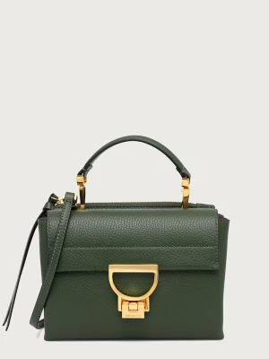 Coccinelle torebka crossbody damska skórzana zielony
