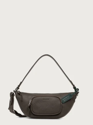 Coccinelle torebka crossbody damska skórzana zielony
