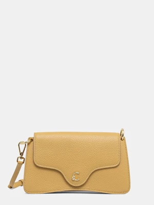 Coccinelle torebka crossbody damska skórzana żółty