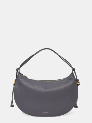 Coccinelle torebka hobo damska skórzana niebieski