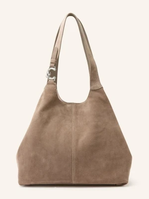 Coccinelle Torebka Hobo Z Saszetką beige