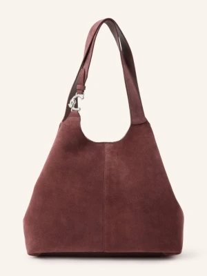 Coccinelle Torebka Hobo Z Saszetką rot CIEMNOCZERWONY