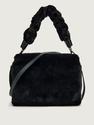 Coccinelle Torebka na ramię Boheme | z dodatkiem skóry