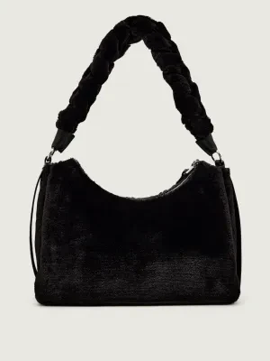 Coccinelle Torebka na ramię Boheme | z dodatkiem skóry