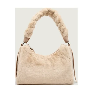 Coccinelle Torebka na ramię Boheme | z dodatkiem skóry